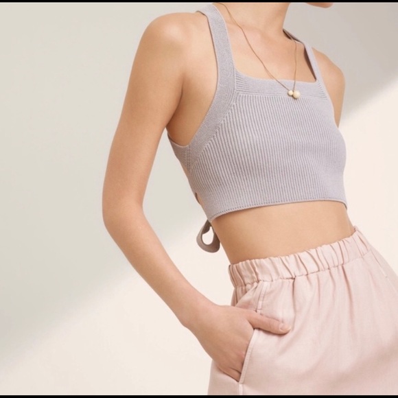 ✨SOLD✨ Aritzia - Wilfred Cayenne Knit Top - Size Small - Picture 2 of 6